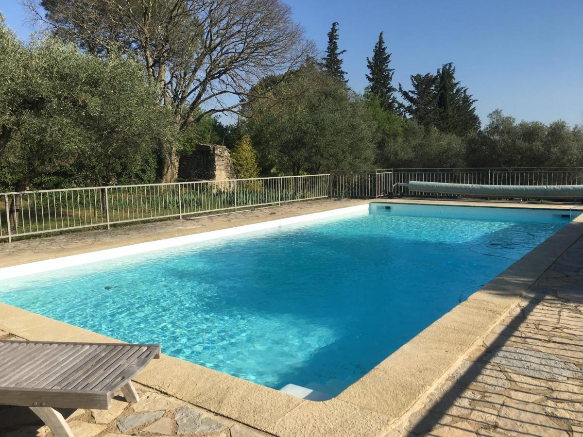 Les Olivettes Le Mazet Bed and Breakfast Uzès Eksteriør billede