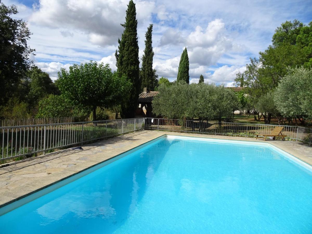 Les Olivettes Le Mazet Bed and Breakfast Uzès Eksteriør billede